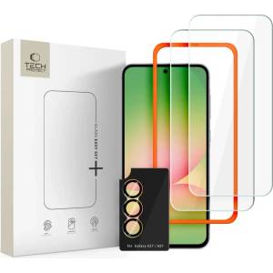 Tech-Protect easy set+ 3 БРОЯ galaxy a37 5g ПРОЗРАЧНИ (5906302392223)