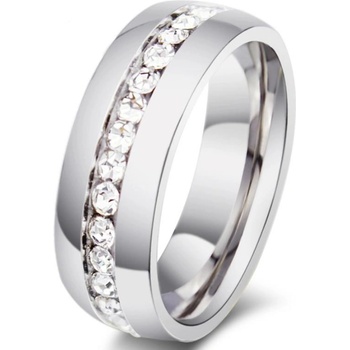 Glare Oceľový prsteň 68 2