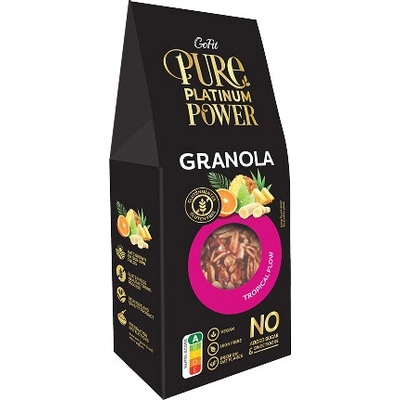 Avena GoFit Bezlepková tropická granola s exotickým ovocím bez pridaného cukru 225 g
