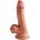 Pipedream King Cock Plus 6.5" Triple Density Cock with Balls Tan