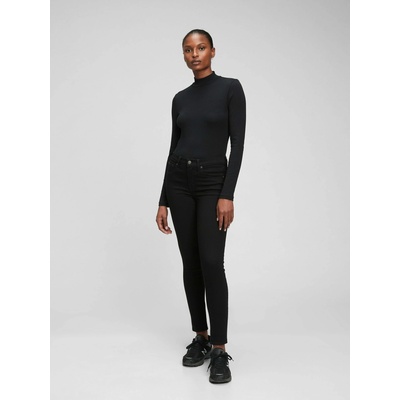 GAP Дънки Mid Rise True Skinny Washwell GAP GAP | Cheren | ЖЕНИ | 25/32