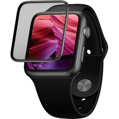 FIXED 3D Tempered Glass for Apple Watch Series 7 41mm, black FIXG3DW-817-BK