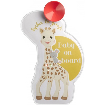 Sophie la Girafe Светещ знак Sophie la Girafe - Бебе в колата (S470213)