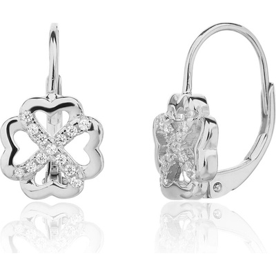 JVD Stříbrné náušnice se zirkony SVLE3392XJ6BI00