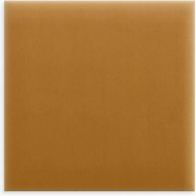 Čalouněný nástěnný panel Magic Velvet medový 50x50 cm čtvercový