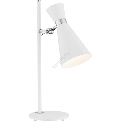 Argon 3890 - Настолна лампа LUKKA 1xE27/15W/230V бяла (AR3890)