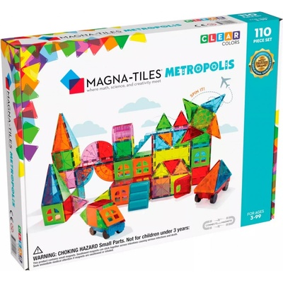 Magna-Tiles Magnetická stavebnica Metropolis 110 ks