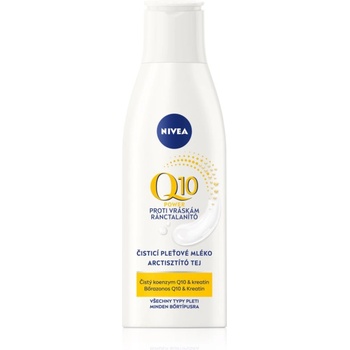 Nivea Q10 Power почистващо мляко за тяло против бръчки 200ml