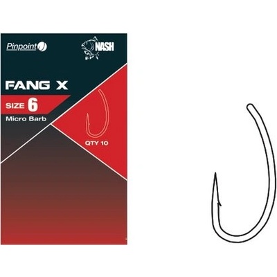 Kevin Nash Pinpoint Fang X Micro Barbed veľ.2 10ks