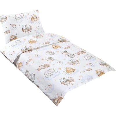 Bellatex A90/024 povlečení Agáta béžová 90 x 135 cm 45 x 60 cm