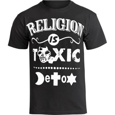 Tričko hardcore AMENOMEN RELIGION černá