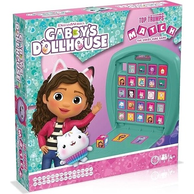Winning Moves Настолна игра, Winning Moves, Top Trumps, Gabbys Dollhouse