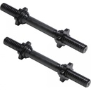 Gorillasports pár jednoručních tyčí se závitem 35 cm 30/31 mm