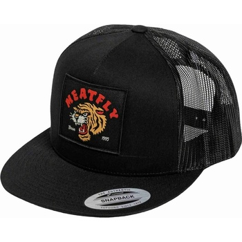 Meatfly шапка с равна козирка Thunderbolt Trucker Tiger / Black | Черна Meatfly | Cheren | МЪЖЕ | ONE SIZE