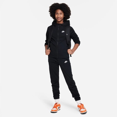 Nike Детски анцуг Nike Sportswear Big Kids' (Girls') Tracksuit - Black/white