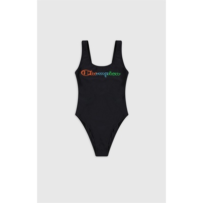 Champion Бански костюм Champion Multicoloured Swimsuit - Black