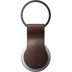 Nomad Висококачествен ключодържател от естествена кожа за Apple AirTag - Nomad AirTag Leather Loop (тъмнокафяв) (NM01013785)