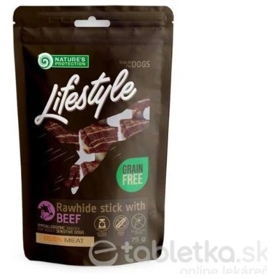 Pamlsok Natures P Lifestyle dog Rawhide duck & cod stick 12x75 g
