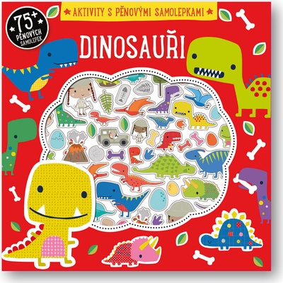 Dinosauři Aktivity s pěnovými samolepkami