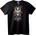 NOONEBRAND Тениска с трибален черепен воин - 2XL, Black