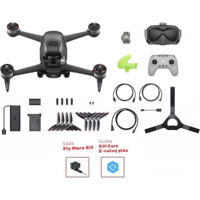 DJI FPV Combo + DJI Care Refresh (2letý plán) + Fly More Kit