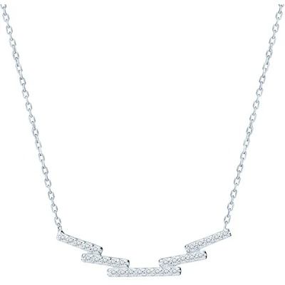 SAVICKI Колие Savicki: бяло злато, диаманти