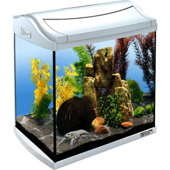 Tetra AquaArt Aquarium Complete Set 30L - оборудван аквариум - БЯЛ - 39 x 27, 5 x 42, 2 см