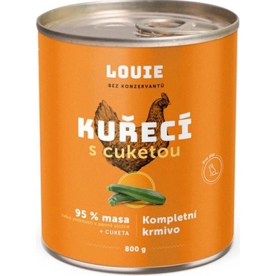 Louie pro psy kuřecí s cuketou 0,8 kg