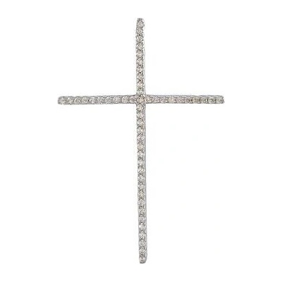 Infinitysilver Stříbrný přívěsek zirkonový kříž SP211992