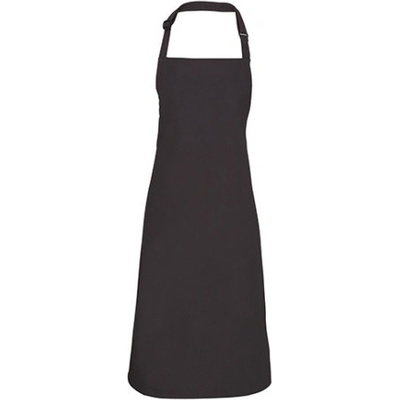 Premier Workwear Klasická zástěra za krk PR150 Charcoal Pantone 6 72x86cm