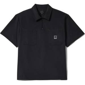 Brixton Мъжка риза с копчета Brixton Journey Lightweight S/S Woven Shirt - Black (033-3014-0113)