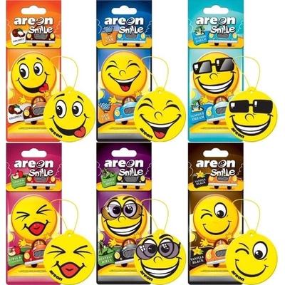 Areon Smile Dry Black Crystal