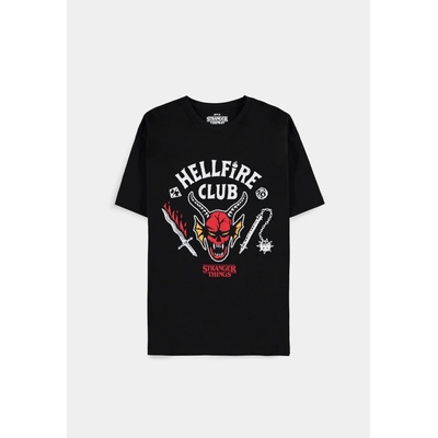 Stranger Things Hellfire Club Men's short sleeved T-Shirt black