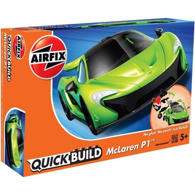 Airfix Quick Bulid J6013 McLaren P1 Zelený