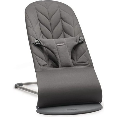 BabyBjörn Bouncer Bliss Anthracite cotton Petal