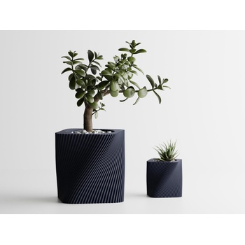 Кашпа Corba малка тъмносин мат