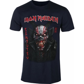 Image 1 of ROCK OFF мъжка тениска Iron Maiden - Senjutsu Back Cover вертикално лого - ВМС - ROCK OFF - IMTEE133MN