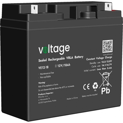 AGM Voltage 12V 18Ah VE12-18