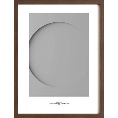 Idealform Poster no. 6 Round composition Barva: Silver grey, Velikost: 300x400 mm