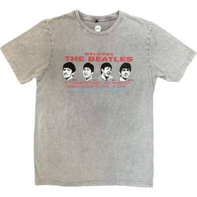 The Beatles Candlestock Park Heads (Stone Wash) Grey M Риза (<![CDATA[BEATSTNW659MG02]]>)