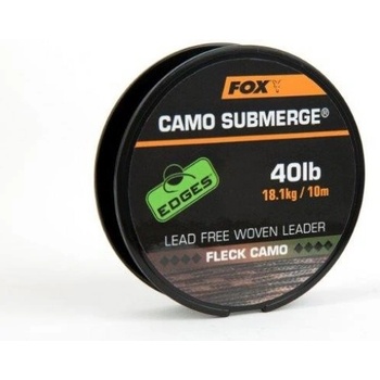 Fox šňůra Edges Submerge Fleck Camo Leader 10m 13,6kg