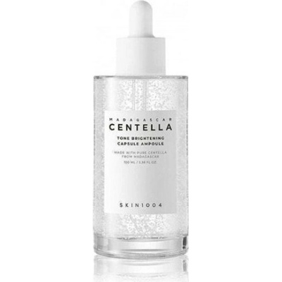 SKIN1004 Серум за изсветляване на тона на кожата с центела от Мадагаскар, Skin1004 Madagascar Centella Tone Brightening Capsule Ampoule Soothing & Moisturizing Serum Face with Niacinamide for Dark Spots 50ml