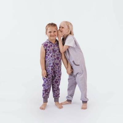 Relax overal Svetlo šedý