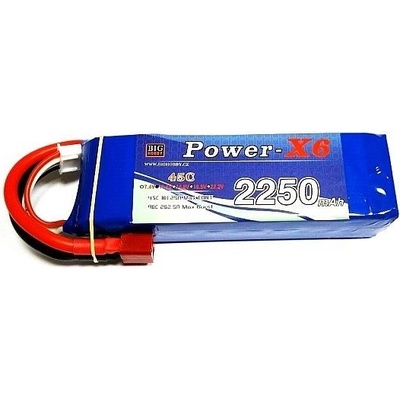 Li-pol baterie 2250 mAh 4S 35C 70C Power X6