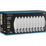 Mexen Nova 10x LED крушка E27, C37, 5W, Топла - 3000K, 525 lm - L102-E27-0530-01x10 (L102-E27-0530-01x10)