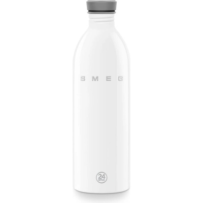 SMEG Бутилка Smeg Urban WBF02WH, 1 л, Херметично затваряне, Без ВРА, Неръждаема Стомана, Бял (WBF02WH)