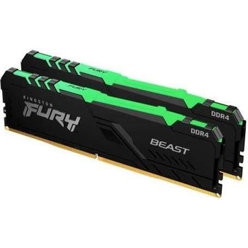 Image 1 of Kingston FURY Beast RGB 16GB DDR4 3200MHz KF432C16BB2A/16