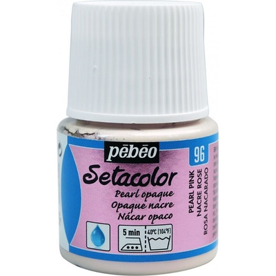 Pébéo Setacolor Боя за плат 96 Pearl Pink 45 ml 1 бр (69.3096)