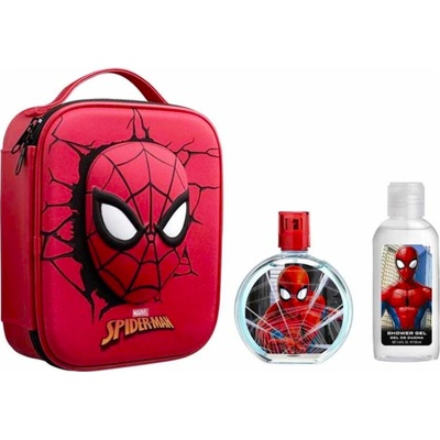 Air-Val Spider Man EDT 100 ml + sprchový gél 100 ml + taška pre mužov