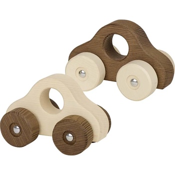 Goki Дървена играчка Goki Nature - Количка (асортимент) (55909)